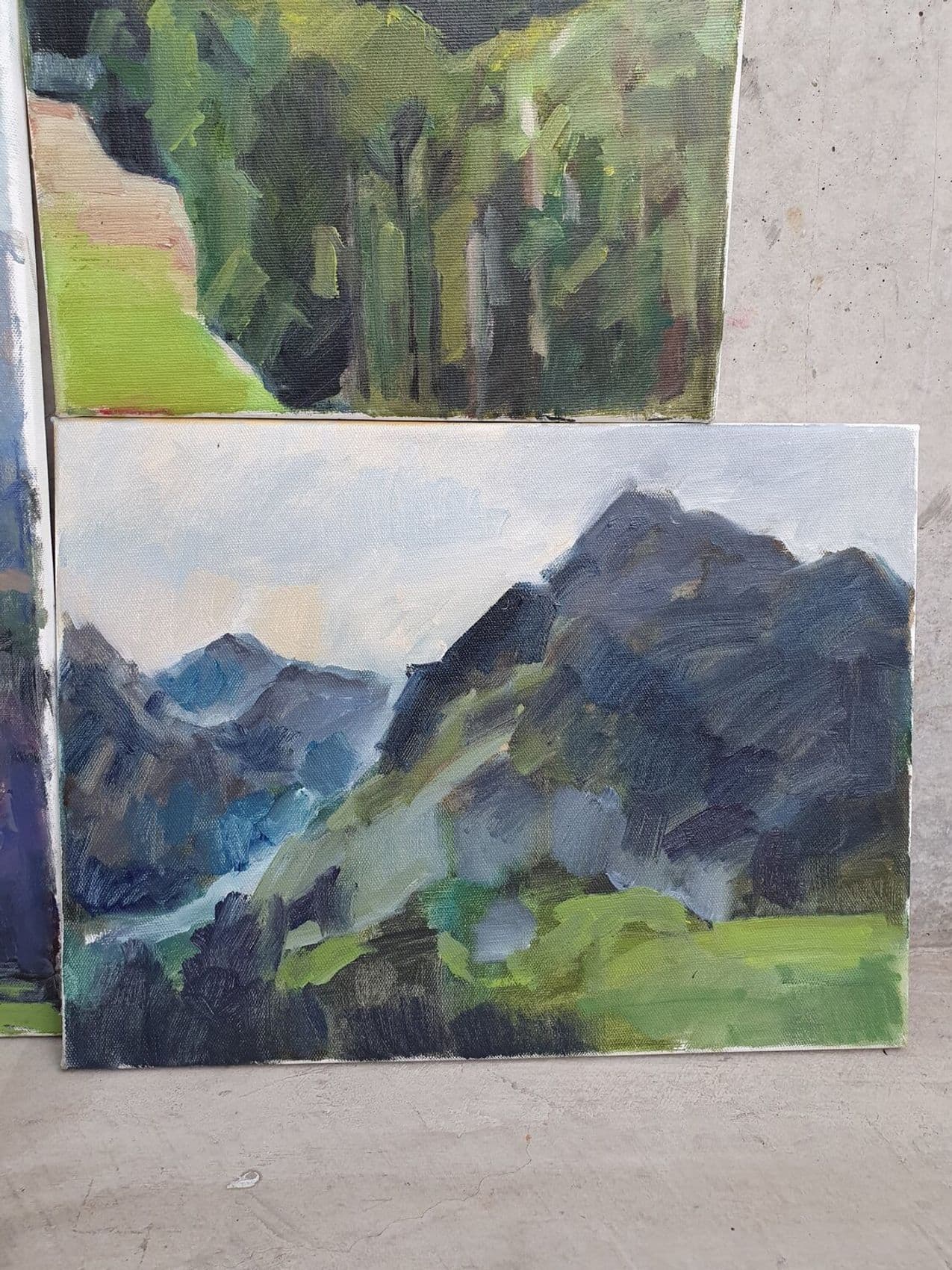 "Berg" Etüde — Ansicht 12