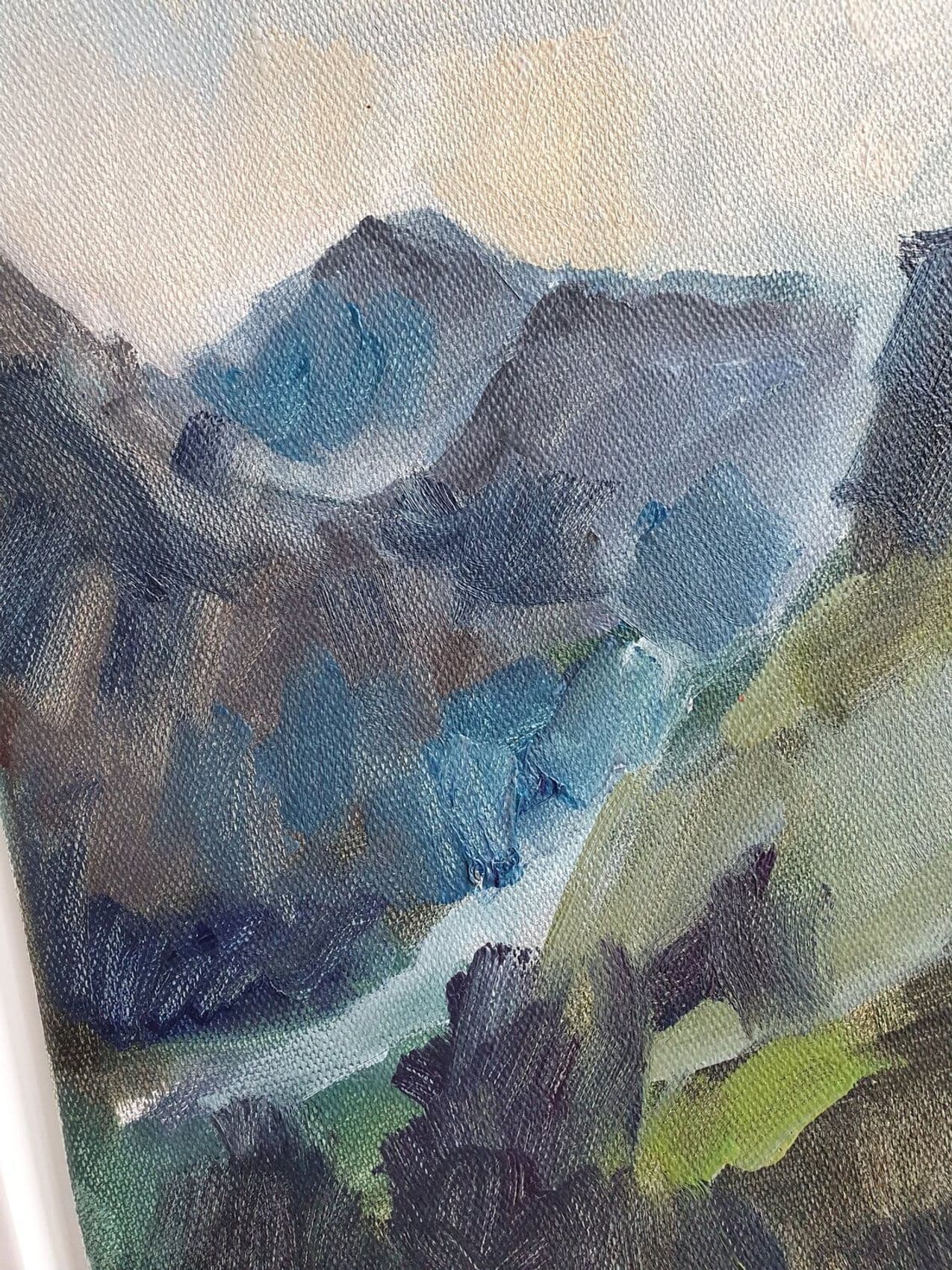 "Berg" Etüde — Ansicht 8