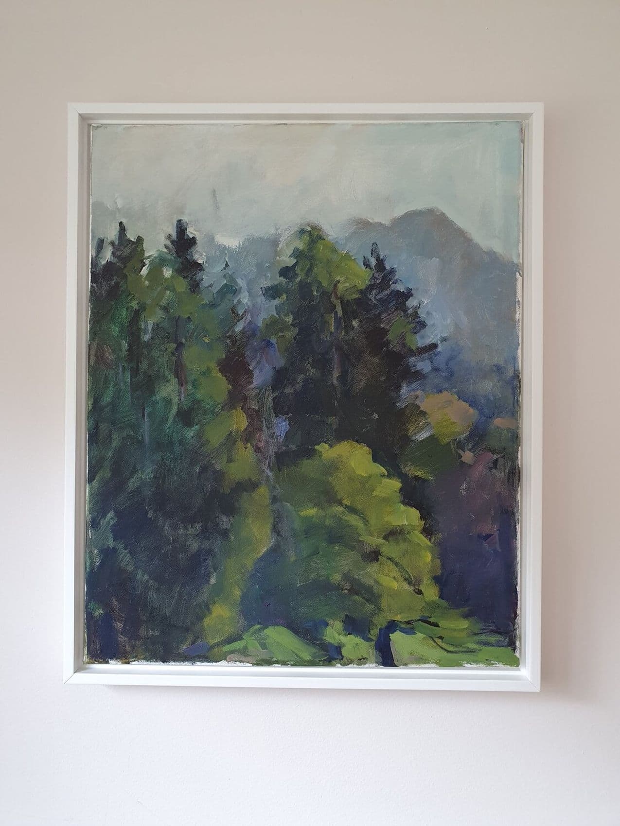 "Berg im Nebel" Etüde — Ansicht 11