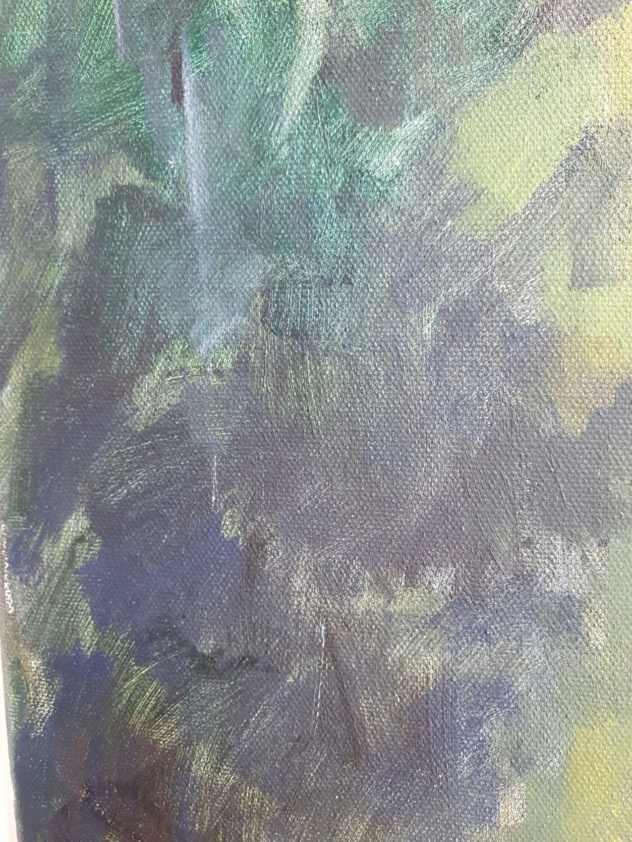 "Berg im Nebel" Etüde — Ansicht 8