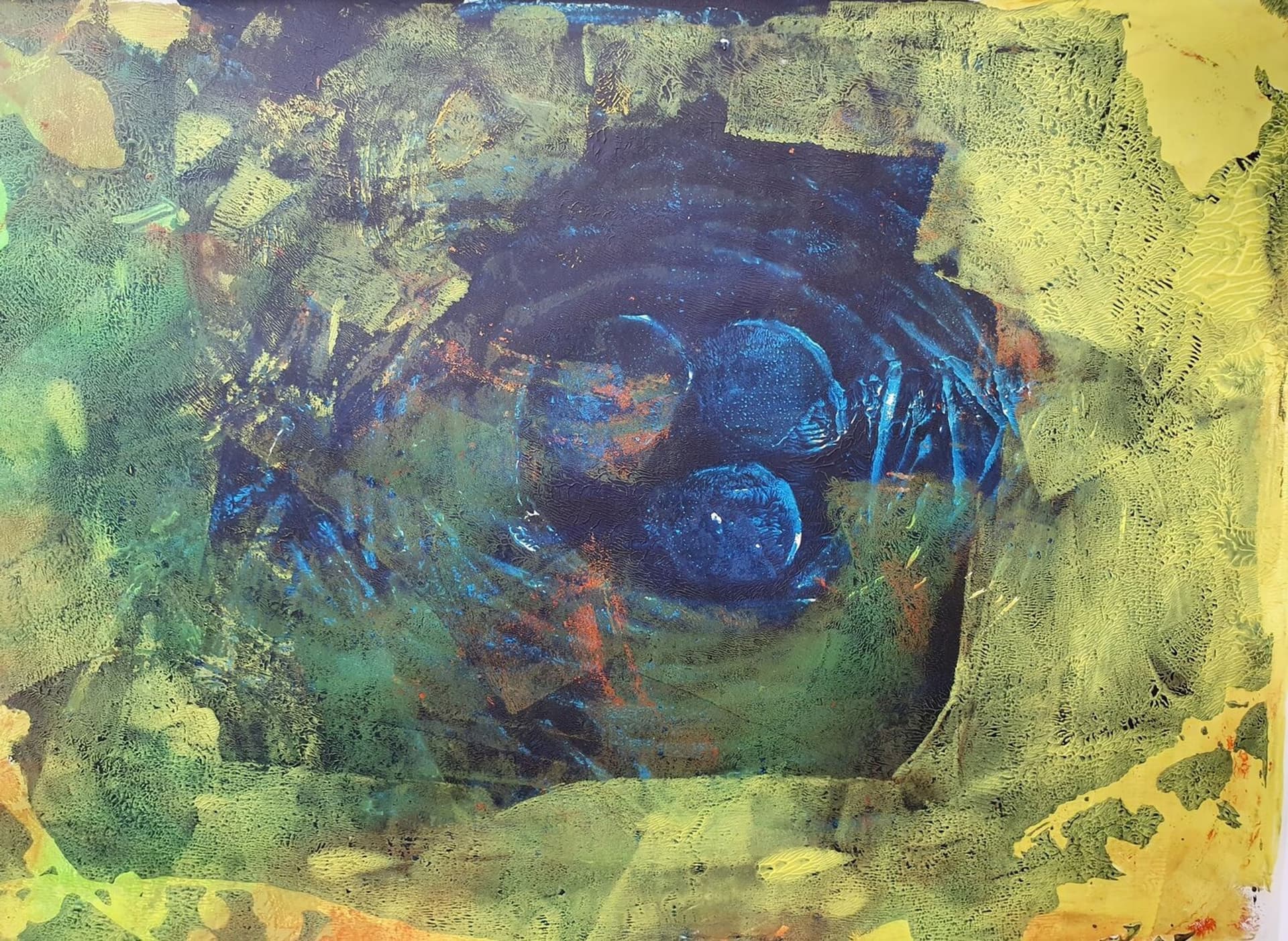 Nest im Grün — Raumansicht