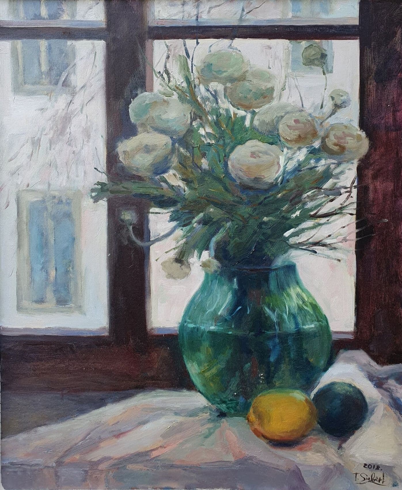 Ranunkeln Strauß — Raumansicht